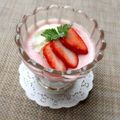 よこ耳ねこ's cooksnap of when they made ふわふわピンク。の苺プリン.