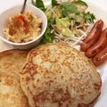 Nya.ko's cooksnap of when they made 低糖質グルテンフリーそば粉豆腐パンケーキ.