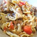 テトラ☆ポット's cooksnap of when they made きのことトマトのイタリアン焼きそば.