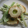 台湾っ子's cooksnap of when they made 水菜とちくわ.