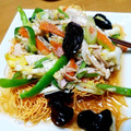あんころぴ｡・:＋°'s cooksnap of when they made 簡単☆皿うどん.