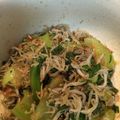 owayou's cooksnap of when they made 青梗菜のおひたし♡カリカリじゃこのっけ.