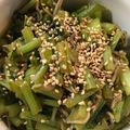 みなゆん's cooksnap of when they made かぶの葉とジャコの炒め物.