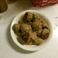 あゆさん0114's cooksnap of when they made 【お弁当に】合びき肉で・ミートボール.