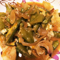 しんちゃん☆きっちん's cooksnap of when they made 豚肉と絹さやの卵とじ.