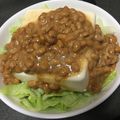 delight＊'s cooksnap of when they made 納豆とお豆腐のさっぱりスタミナサラダ!.