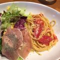 カフェ店員M子's cooksnap of when they made 海老のケイジャンクリームパスタ.