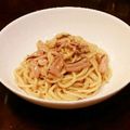 の☆り☆ゆ's cooksnap of when they made イカの塩辛パスタ.