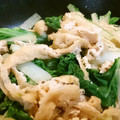 sonomay's cooksnap of when they made 油揚げと水菜の小鉢.