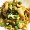 ちづりんも's cooksnap of when they made 安くて簡単おいしいちくわの卵とじ.