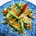 キャラメグ♪'s cooksnap of when they made ＊水菜だけのペペロンチーノ＊.
