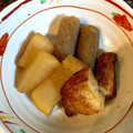蒼の雫sp's cooksnap of when they made 大根とこんにゃくとさつま揚げの煮物.