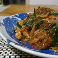 ダイナマイト漆黒's cooksnap of when they made 簡単節約90円♡とろりんニラもやし春雨.