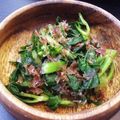 Ayacub's cooksnap of when they made セロリの葉でもう１品♪セロリの葉の和え物.