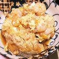 huu_ka's cooksnap of when they made なんちゃって？小エビの天とじ丼.