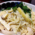 いじわるスナフキン's cooksnap of when they made 筍と長ネギのさっぱりクリームパスタ.