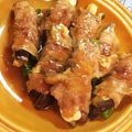 さなもと's cooksnap of when they made さけるチーズと夏野菜たちの肉巻き☆.