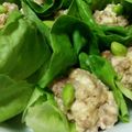 まるゆきぽん's cooksnap of when they made ヘルシーなサラダ菜しゅうまい♪.