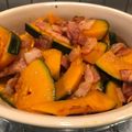 みーたろろ's cooksnap of when they made 美味✩かぼちゃのベーコン炒め✩.