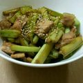 香都宮's cooksnap of when they made ★簡単♪　うるいと豚肉のシャキシャキ炒め.