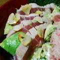 kaz～kaz～⭐'s cooksnap of when they made まぐろの炙り焼きとアボカドのポキ丼.