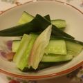 ♪ごんた's cooksnap of when they made ポリ袋de簡単☆胡瓜とみょうがの浅漬け.