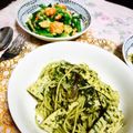 ♡♡cana♡♡'s cooksnap of when they made 摘みたて生茶葉と筍の春ジェノベーゼ♪.
