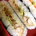 りんりんらんらんママ's cooksnap of when they made てりやきチキン＊おにぎらず.