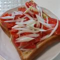 さーパパ's cooksnap of when they made サーモンのオープントースト.