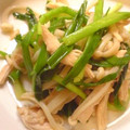 sonop's cooksnap of when they made 定番小鉢☆ササミとわけぎの辛子和え.