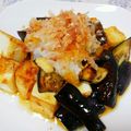 Yukp's cooksnap of when they made 茄子と厚揚げのガーリック風味おろし乗っけ.