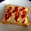 めーぷる♯'s cooksnap of when they made ピザ風チーズトースト.