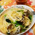 うさりん大好き♡'s cooksnap of when they made 鉄分♪あさりと小松菜のワンポットボンゴレ.