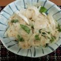 クックENQ7VW☆'s cooksnap of when they made 新玉ねぎと大葉のゴマドレサラダ.