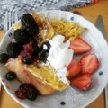 nyan_neko9's cooksnap of when they made 固くなったバケットで☆フレンチトースト.