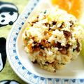 賢くんママ's cooksnap of when they made 牛肉ガーリックチャーハン.