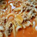 chamyo's cooksnap of when they made 簡単☆家にあるものでビーフストロガノフ.