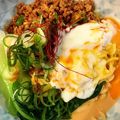 bluepug's cooksnap of when they made 痺れる辛さ 本格汁なし担々麺 ごまダレで.