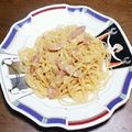 なおころピッコロ's cooksnap of when they made 簡単ランチ☆オイマヨでカルボナーラ風★.