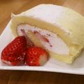 しもとん's cooksnap of when they made 子供でも作れるロールケーキ♥.