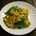 Hirarinn☆'s cooksnap of when they made 絹さやと卵の炒め物.