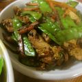 低カロ探検隊's cooksnap of when they made 鶏肉と絹さやのハニーマスタード炒め.