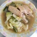 pyupo's cooksnap of when they made 鳥手羽中の塩麹スープ.