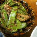 低カロ探検隊's cooksnap of when they made ちくわと絹さやの胡麻酢みそ和え.