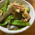 低カロ探検隊's cooksnap of when they made めんつゆで♪ ベーコンと絹さや煮.