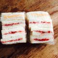 kaokaofood's cooksnap of when they made ＊いちごジャム＆バターサンド＊.