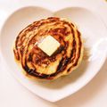 Akacchoco's cooksnap of when they made 卵なし♪もちもちパンケーキ♡.