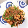 ぐりぐり。's cooksnap of when they made イカ刺身用のワタでホット塩辛おつまみ.