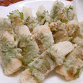 のば☀のば's cooksnap of when they made 切れ端の白身魚で梅シソ包揚げ.