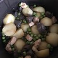 クックLYYTIX☆'s cooksnap of when they made 新じゃがとグリンピースの煮っころがし.
